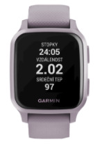 Chytré hodinky Garmin Venu Sq - Orchid/Orchid Band