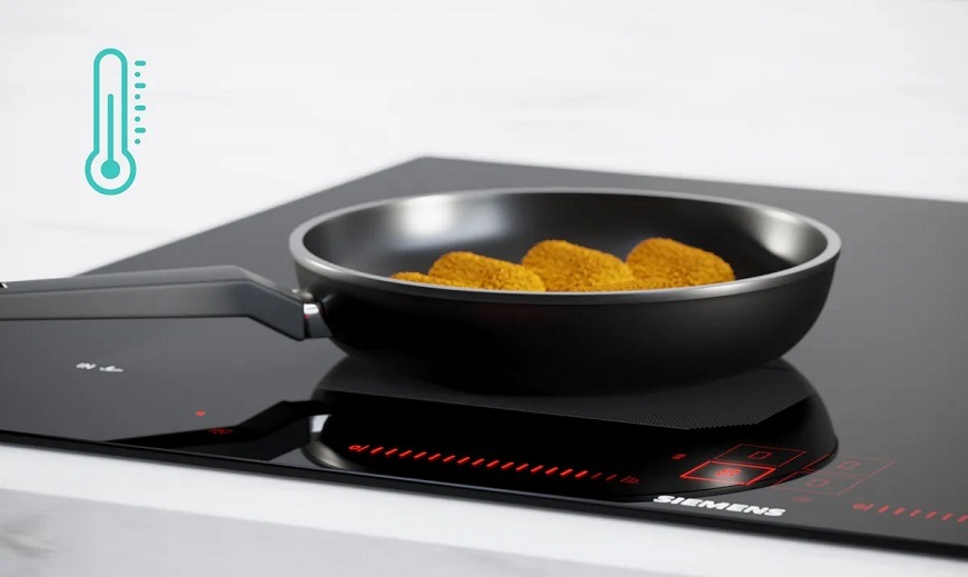 Indukční varná deska Siemens iQ700 EX601LXC1E fryingSensor Plus černá SIEEX601LXC1E_frying2