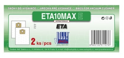 Sáčky do vysavače Jolly MAX ETA 10 E (2 ks) Sáčky do vysavače Jolly MAX ETA 10 E (2 ks)