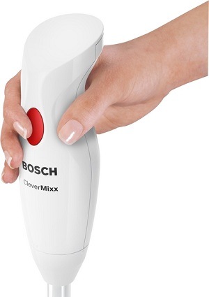 Ponorný mixér Bosch MSM24100 bílý/červený BOSMSM24100_rukojet