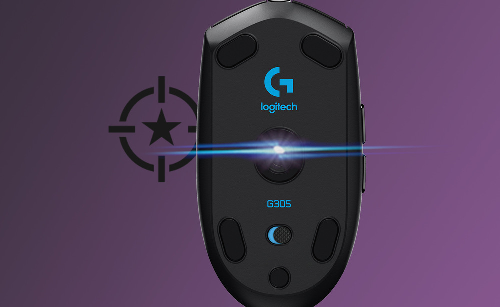 Myš Logitech G305 Lightspeed Wireless modrá