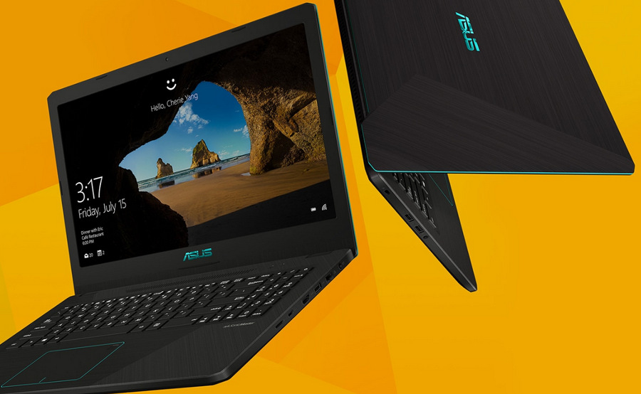 Notebook Asus X570ZD-DM121T černá barva