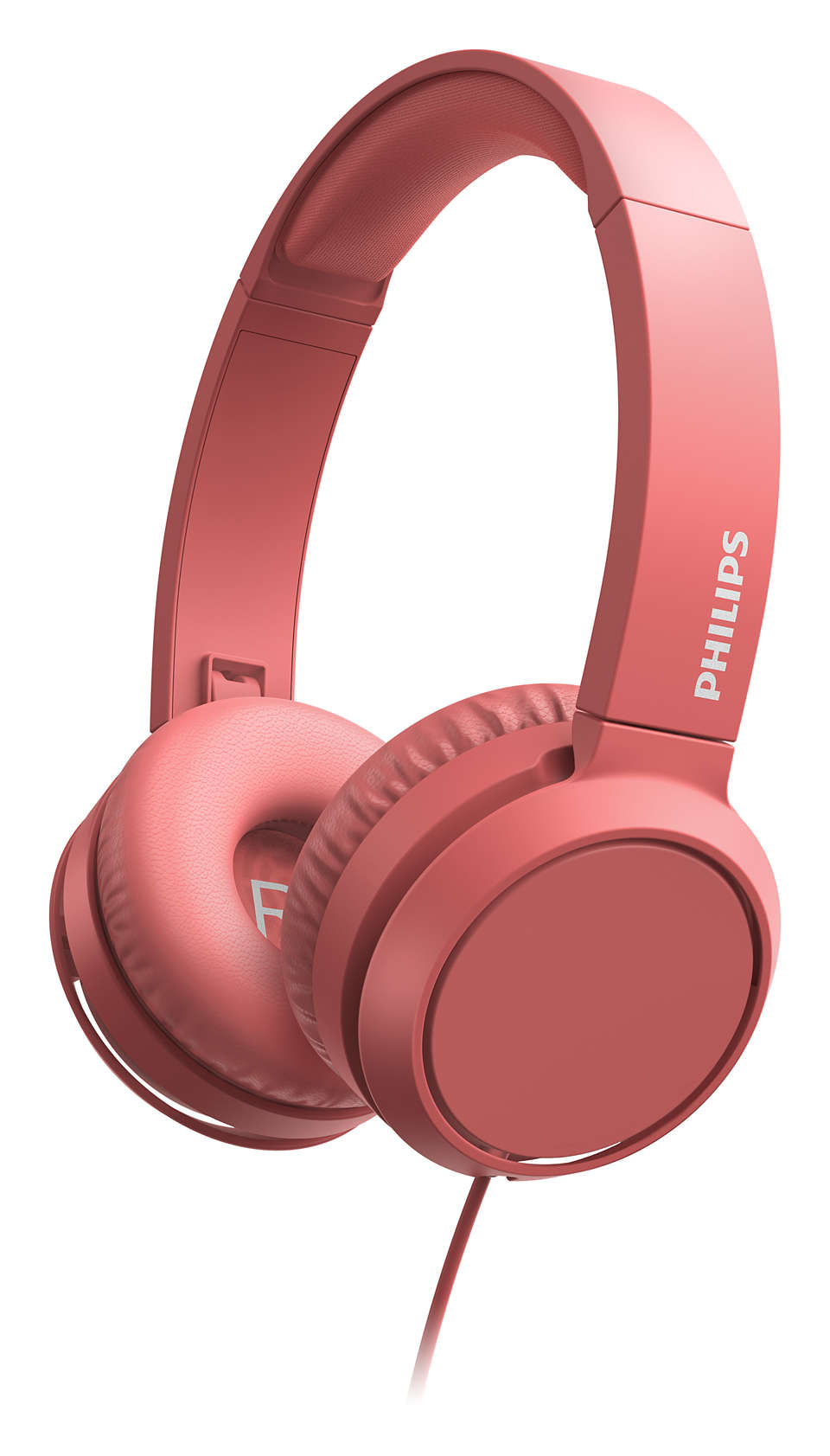 Sluchátka Philips TAH4105 červená
