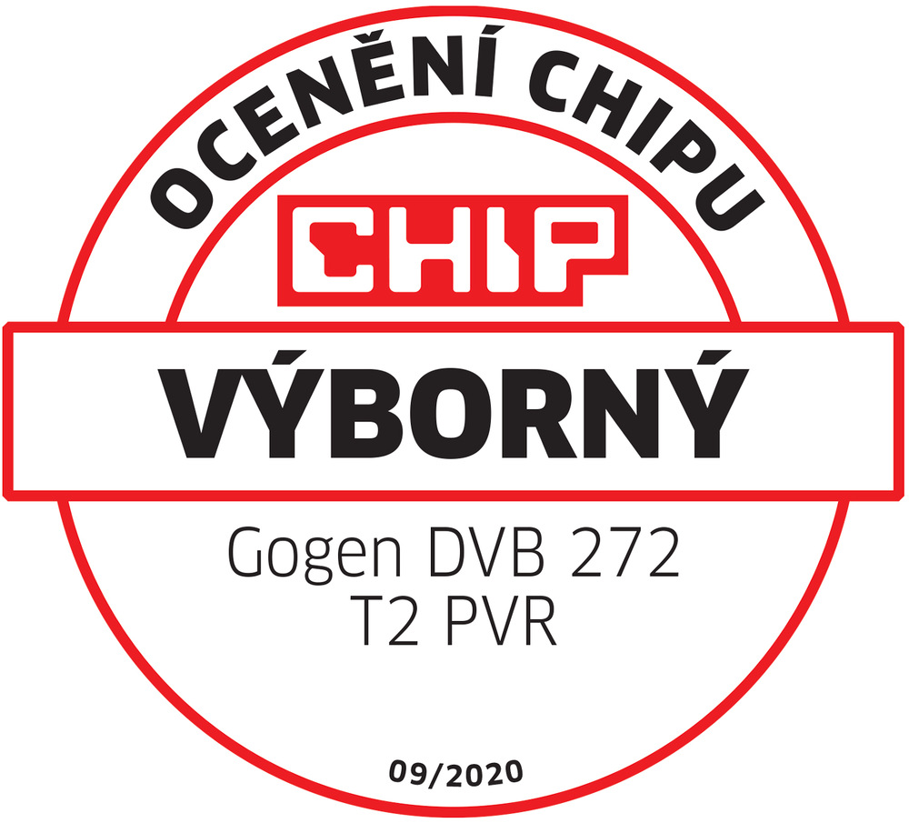 Set-top box GoGEN DVB 272 T2 PVR černý
