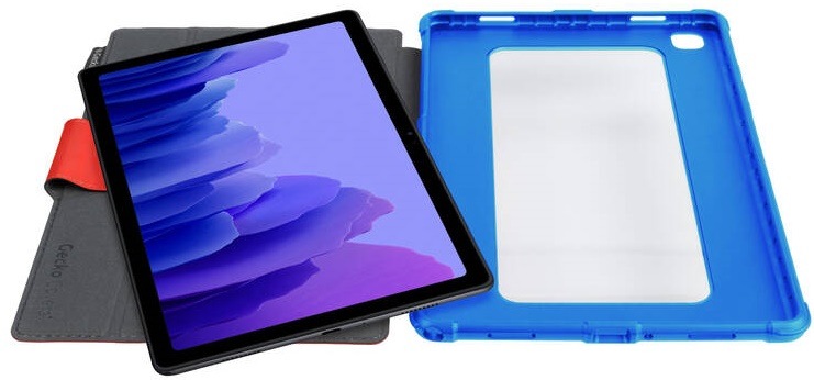 Pouzdro na tablet Gecko Covers Super Hero na Samsung Galaxy Tab A7 10.4" (2020) červené/modré Pouzdro na tablet Gecko Covers Super Hero na Samsung Galaxy Tab A7 10.4" (2020) červené/modré