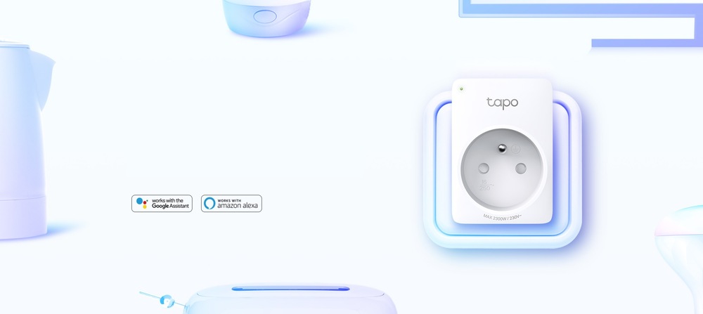 Chytrá zásuvka TP-Link Tapo P100, 4ks bílá Chytrá zásuvka TP-Link Tapo P100, 4ks bílá