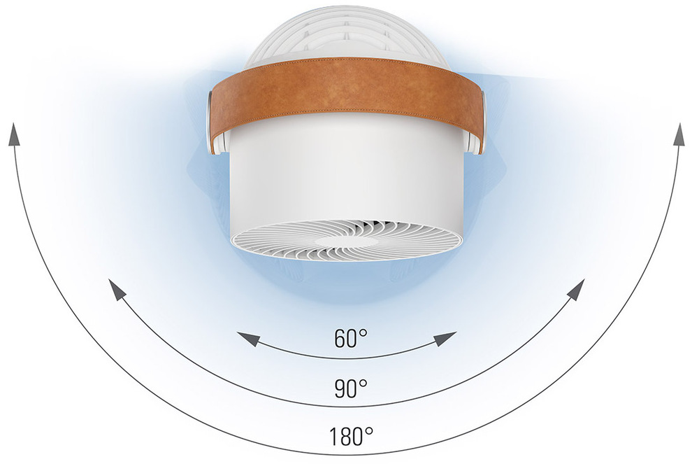 Ventilátor stolní Stadler Form Leo bílý