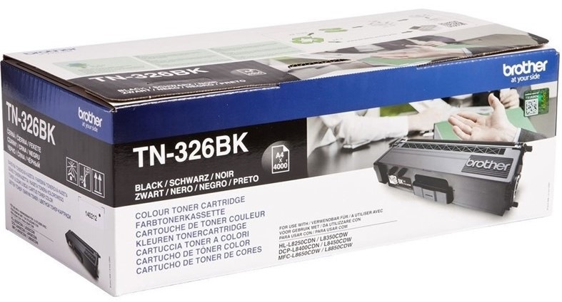 Toner Brother TN-326BK, 4000 stran - černý