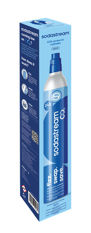 Bombička SodaStream+CO2 v krabici