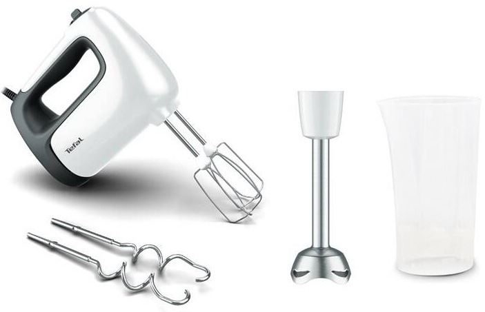 Ruční šlehač Tefal Prep'Mix+ HT462138 bílý
