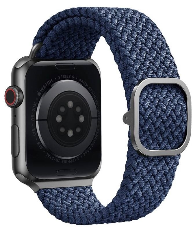 Řemínek Uniq Aspen na Apple Watch 38/40/41mm modrý