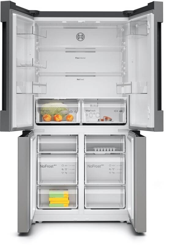 Americká lednice Bosch Serie 4 KFN96VPEA ocel