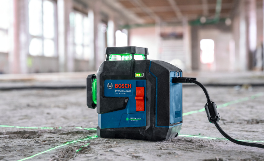Čárový laser Bosch Professional GLL 80-33 G