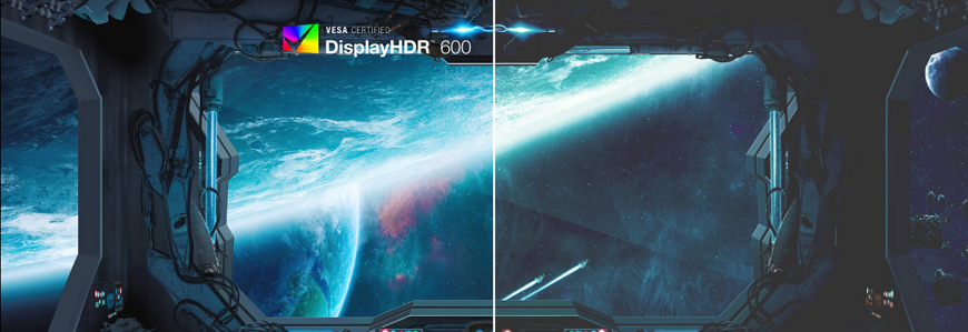 Herní monitor Acer Nitro XV272UX1bmiiprx černý Zobrazená technologie realistických barev monitoru Acer