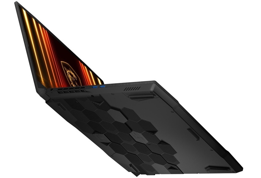 Notebook MSI Katana 17 HX B14WEK-267CZ černý Detail obrázku notebooku.