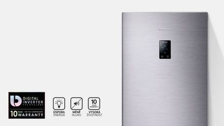 Chladnička s mrazničkou Samsung RB37J5345SS/EF Inoxlook