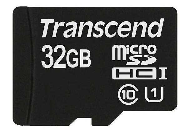 Paměťová karta Transcend MicroSDHC Premium 32GB UHS-I U1 (45MB/s)
