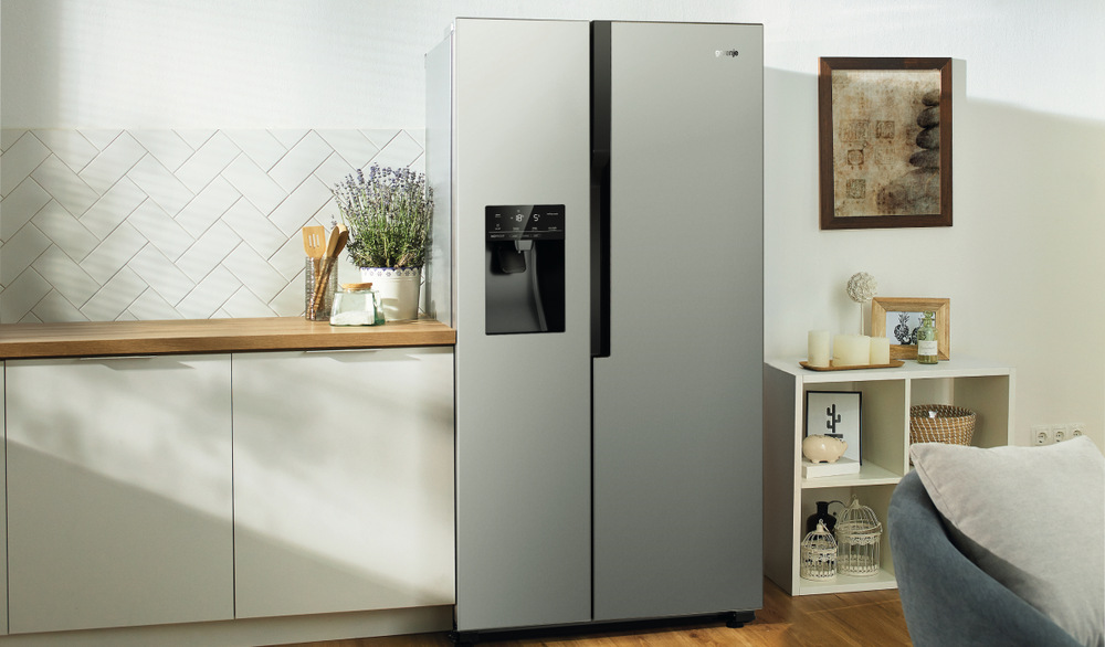 Americká lednice Gorenje Superior NRS9181VX nerez Americká lednice Gorenje Superior NRS9181VX nerez
