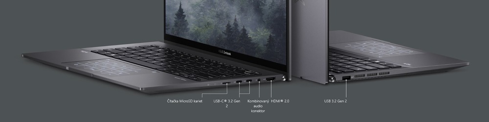 Notebook Asus Zenbook 14 OLED černý Notebook Asus Zenbook 14 OLED černý