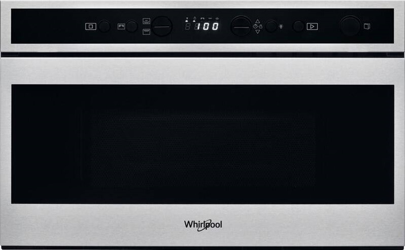 Vestavná mikrovlnná trouba Whirlpool W6 MN840, nerez