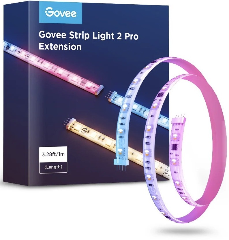 LED pásek Govee Strip Light 2 Pro, prodlužovací pásek 1m