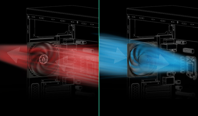 Ventilátor Arctic Cooling F12