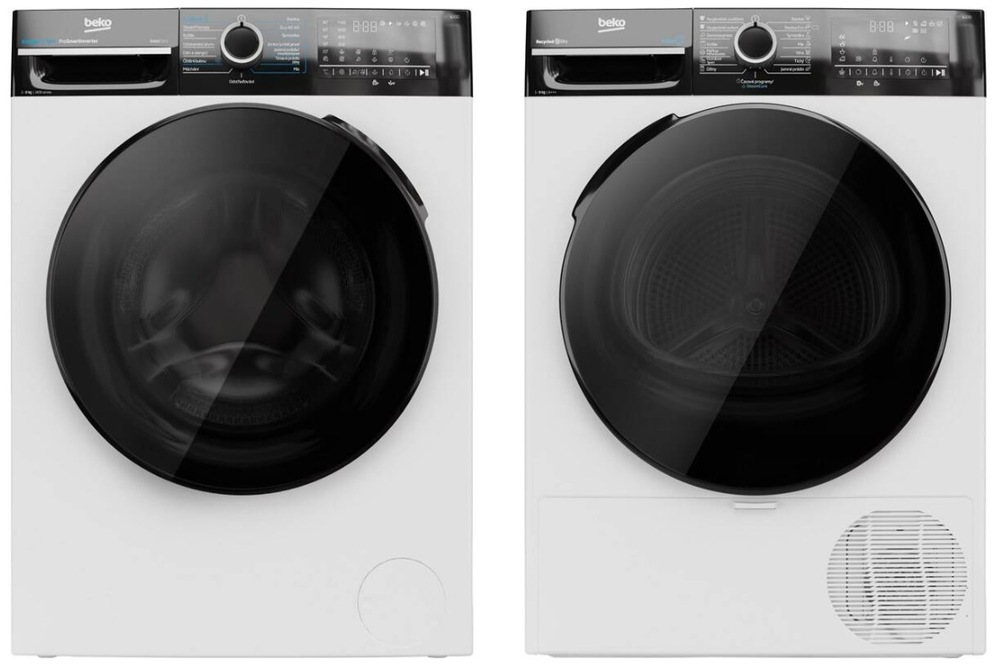 Set BEKO pračka BM3WFU4941WBC + sušička BM3T4924WBC
