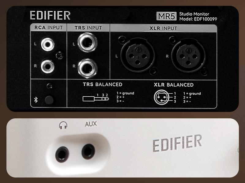 Reproduktory Edifier MR5 (2 ks) černé EDIFIER MR5, aktivní, 2ks, černá