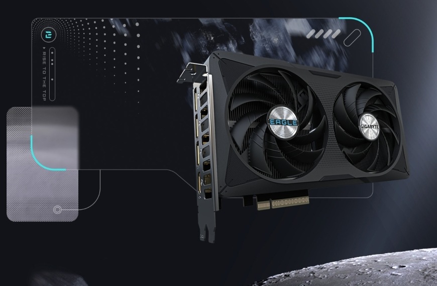 Grafická karta GIGABYTE GeForce RTX 5060 EAGLE OC 8G