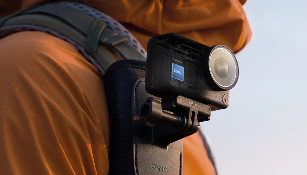 50GB úložiště u kamery DJI Osmo Action 6