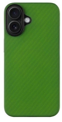 Kryt na mobil Tactical MagForce Aramid na Apple iPhone 16 v zelené barvě