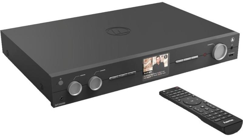 Internetový radiopřijímač Hama DIT2005M černý Internetový radiopřijímač Hama DIT2005M černý