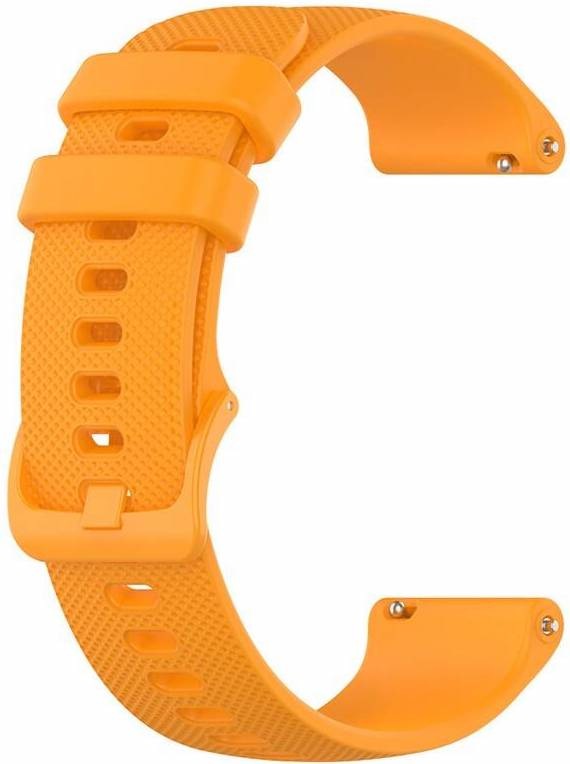 Řemínek RhinoTech univerzální silikonový Quick Release 18mm oranžový