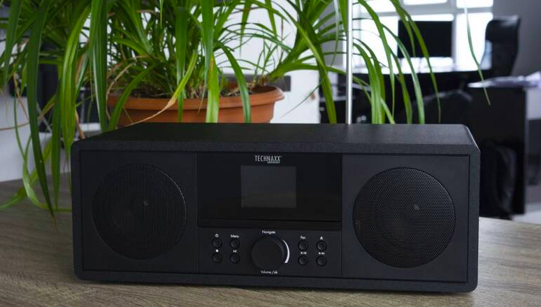 Internetový radiopřijímač s DAB+ Technaxx TX-187 černý Internetové rádio s DAB+/CD Technaxx TX-187