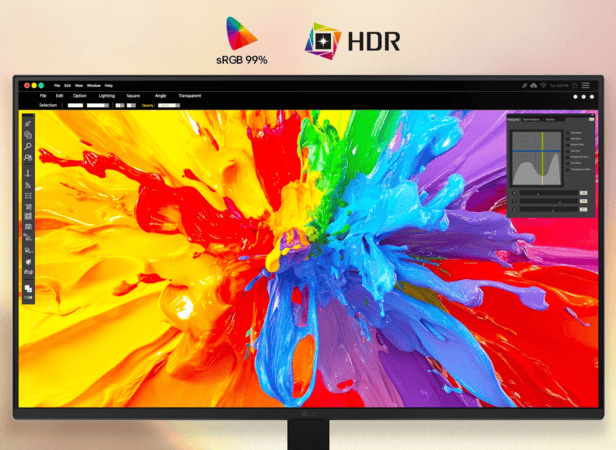 Monitor LG 27U411B-B černý LG 27U411B-B nabízí perfektní obraz i díky technologii HDR 10