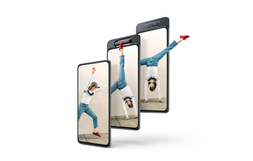 Mobilní telefon Samsung Galaxy A80 Dual SIM černý