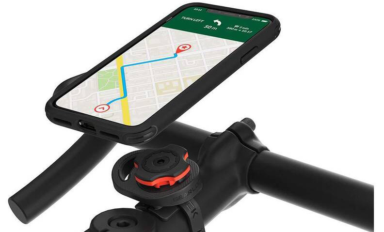 Držák na mobil Spigen Gearlock Stem/Handlebar Bike černý Držák na mobil Spigen Gearlock Stem/Handlebar Bike černý