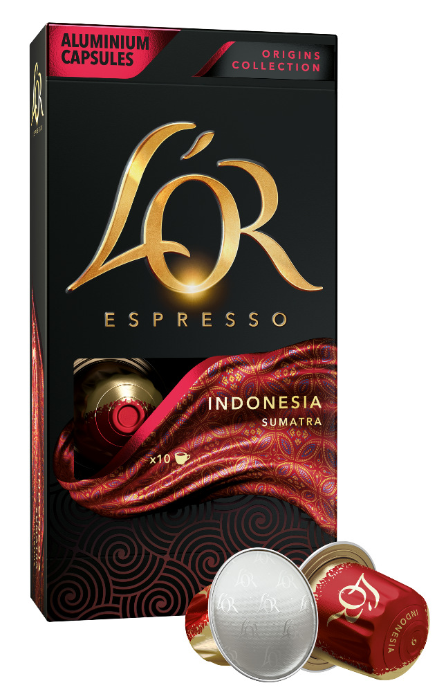 Kapsle pro espressa L’OR Indonesia 10 ks