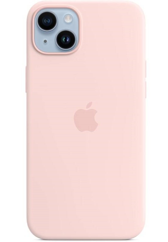 Kryt na mobil Apple Silicone Case s MagSafe pro iPhone 14 Plus - křídově růžový