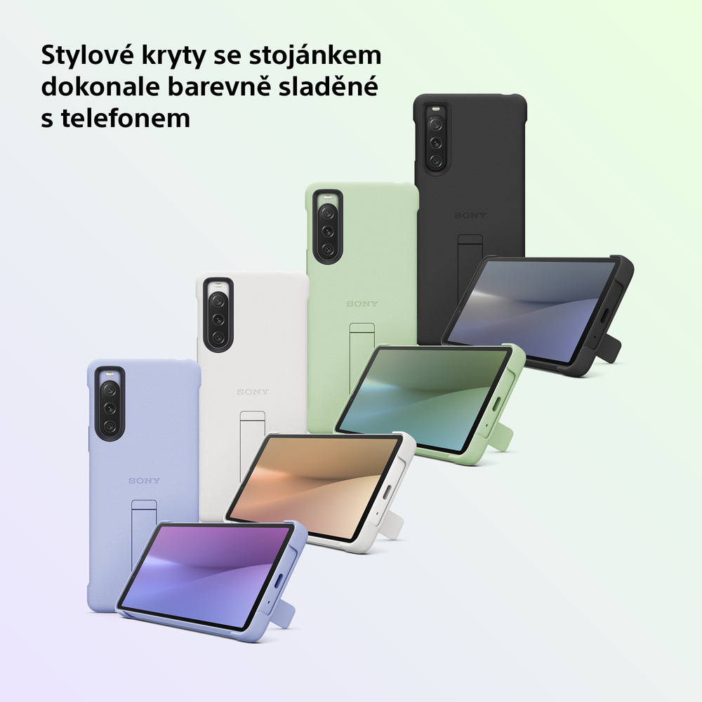 Mobilní telefon Sony Xperia 10 V 5G 6 GB / 128 GB černý Xperia 10 V kryty