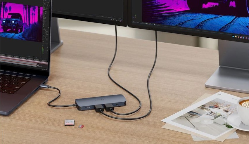 USB Hub HyperDrive EcoSmart Gen.2 Dual HDMI USB-C 11-in-1 140W PD3.1 Pass-thru USB Hub HyperDrive EcoSmart Gen.2 Dual HDMI USB-C 11-in-1 140W PD3.1 Pass-thru