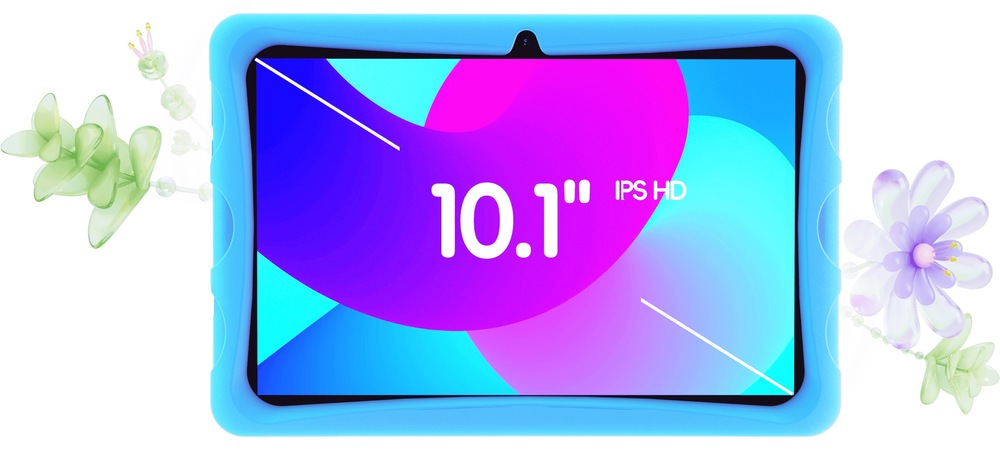 Dotykový tablet Doogee U10 KID 4 GB / 128 GB + dětský kryt modrý