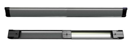 Lišta SONOROUS Cable Channel 50 cm stříbrná