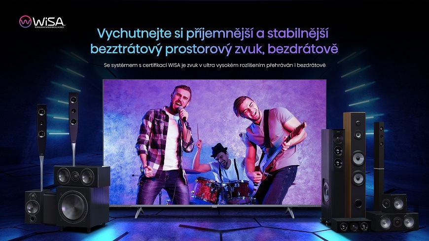 Televize Hisense 55E7KQ PRO, Wisa zvukový systém