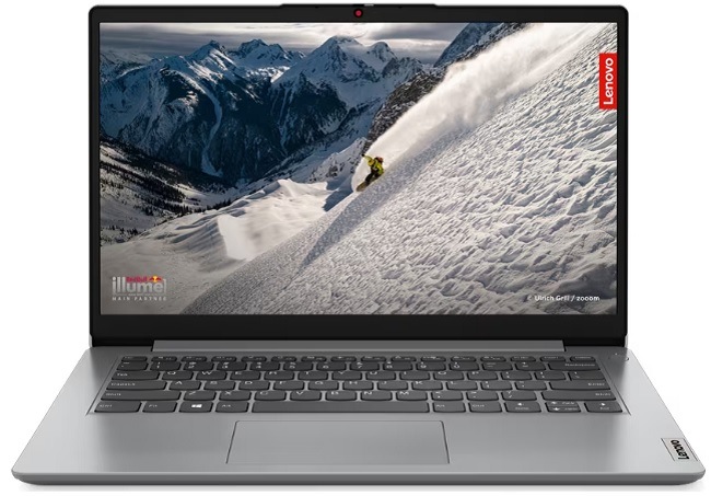 Notebook Lenovo IdeaPad 1 14AMN7 šedý Notebook Lenovo IdeaPad 1 14AMN7 šedý