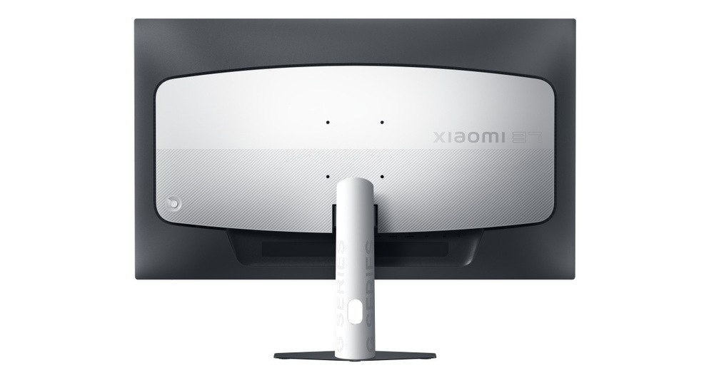 Herní monitor Xiaomi Gaming G27Qi černý/bílý Herní monitor Xiaomi Gaming G27Qi 27" zezadu