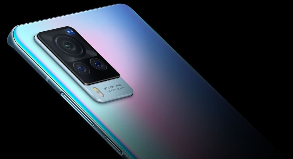 Mobilní telefon vivo X60 Pro 5G - Shimmer Blue Mobilní telefon vivo X60 Pro 5G - Shimmer Blue