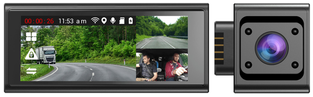 Autokamera NAVITEL RC3 PRO černá