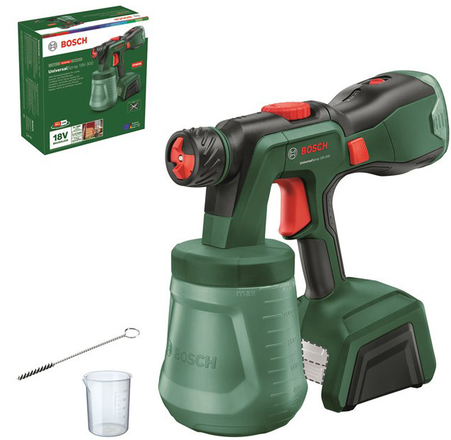 Pistole stříkací Bosch UniversalSpray 18V-300 (bez baterie)