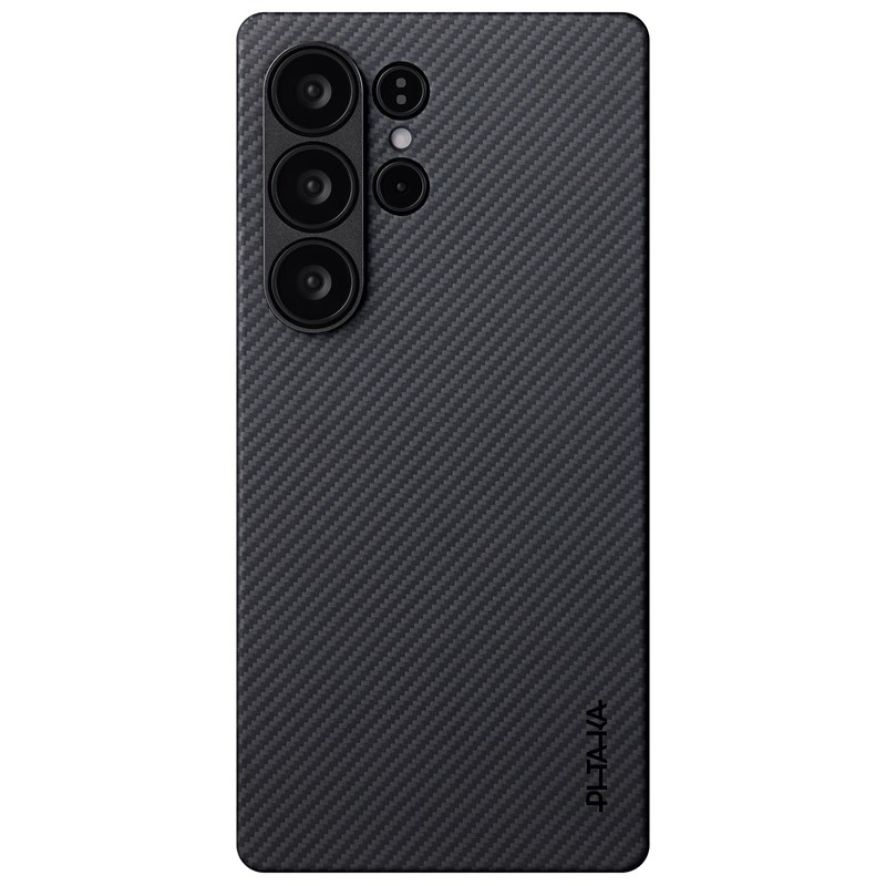 Kryt na mobil Pitaka Ultra-Slim na Samsung Galaxy S25 Ultra černý/šedý